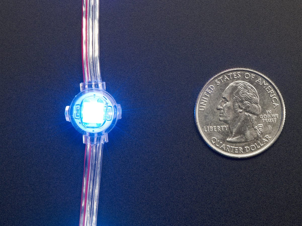Adafruit NeoPixel LED Dots Strand - 20 LEDs at 2" Pitch by Adafruit - The Pi Hut
