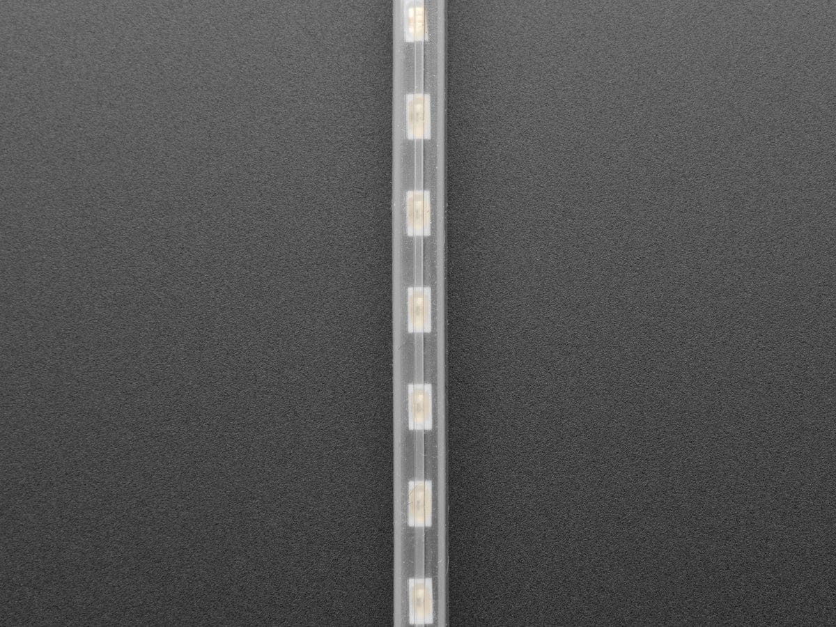 Adafruit NeoPixel LED Side Light Strip - Black 120 LED by Adafruit - The Pi Hut