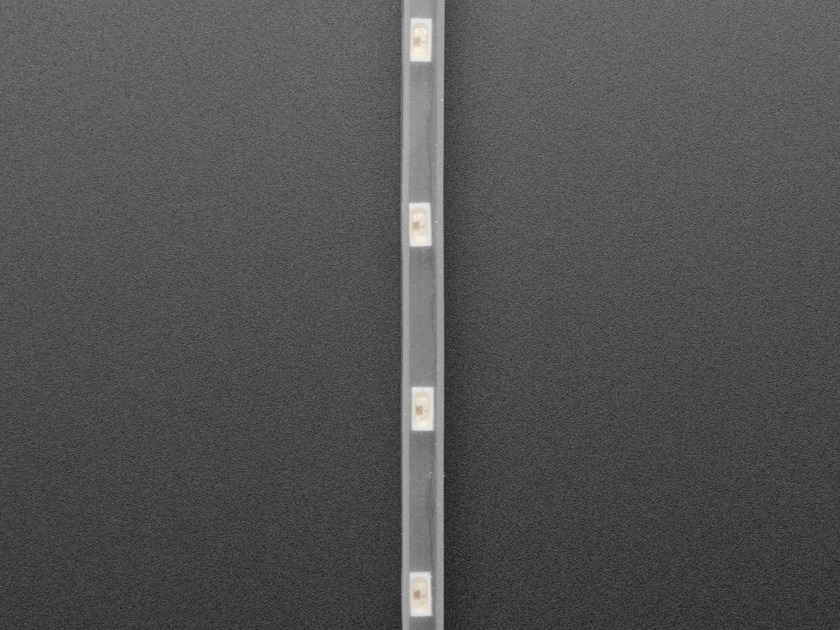 Adafruit NeoPixel LED Side Light Strip - Black 60 LED by Adafruit - The Pi Hut