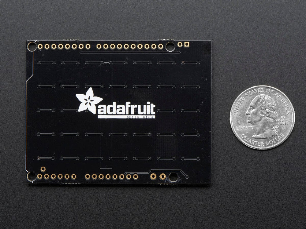 Adafruit NeoPixel Shield - 40 RGBW - Cool White (~6000K) by Adafruit - The Pi Hut