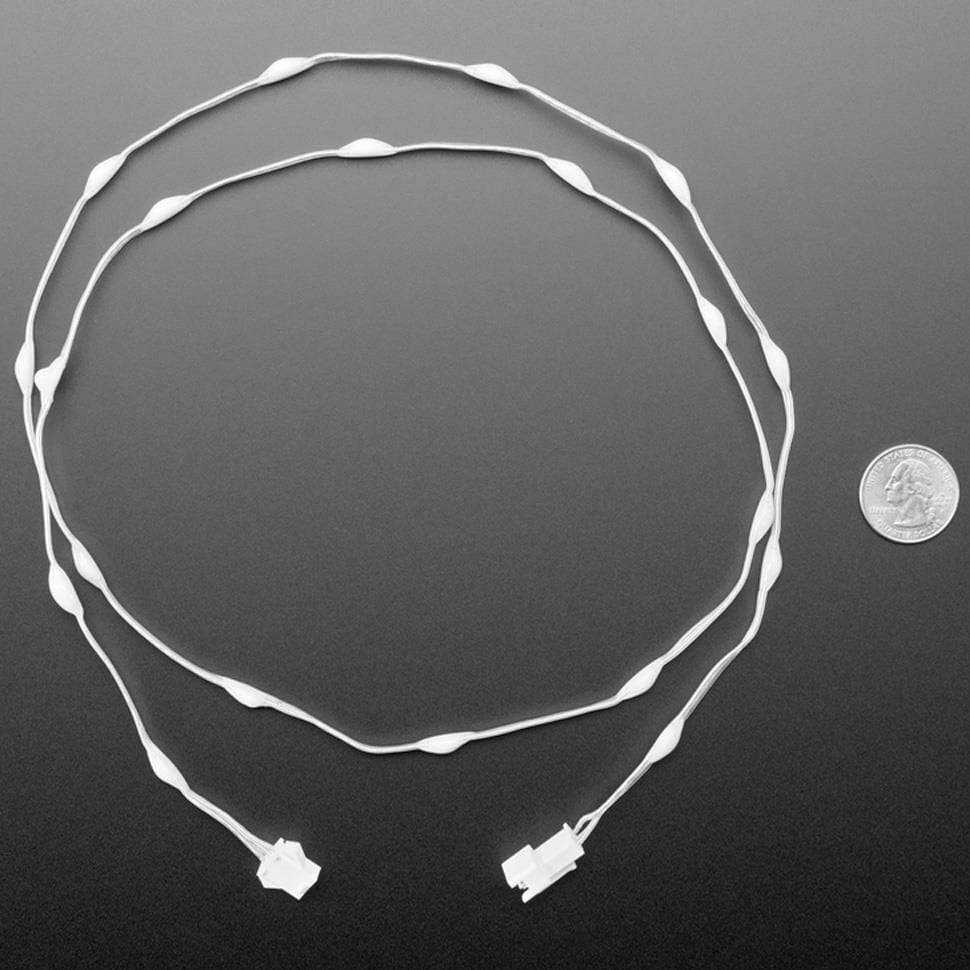 Adafruit NeoPixel Slim LED Dot Strand - 20 LEDs at 2" Pitch (1m) by Adafruit - The Pi Hut