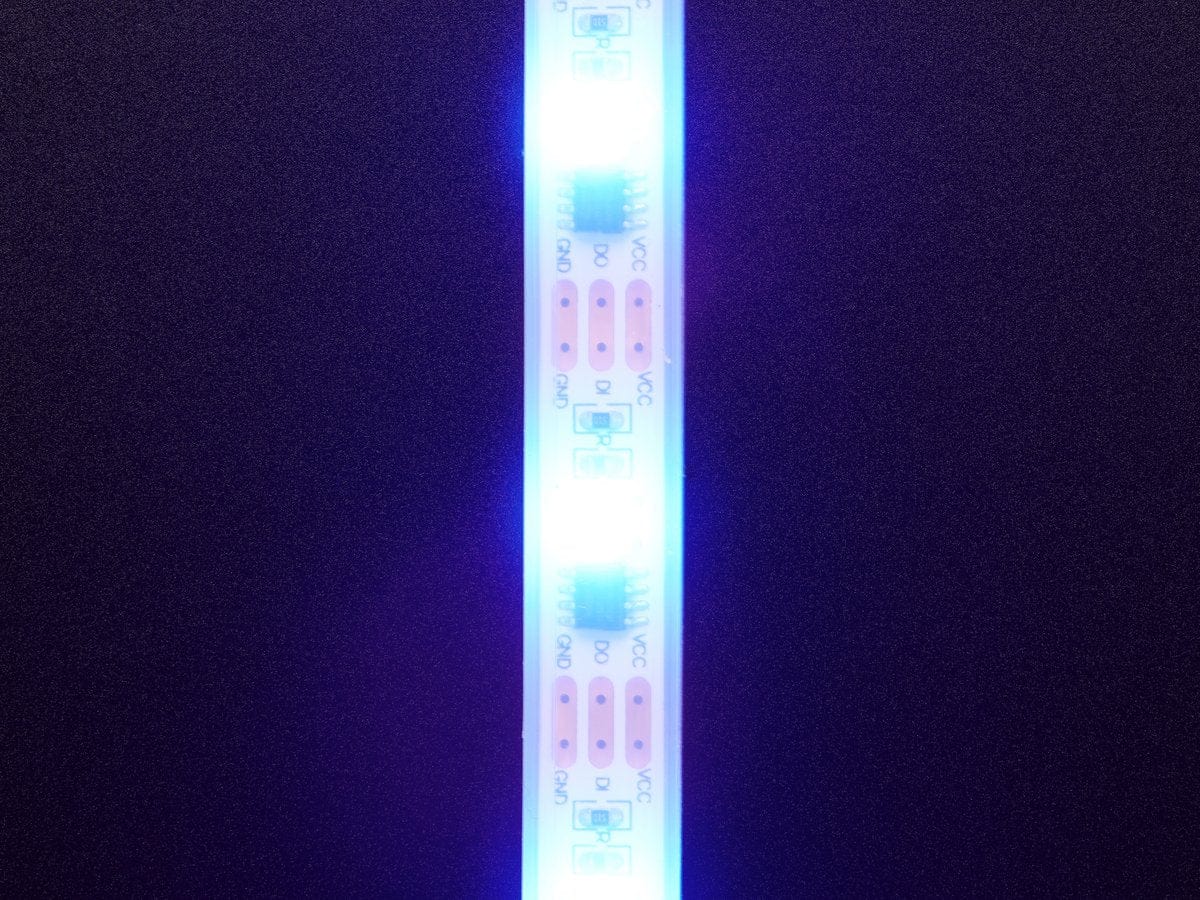 Adafruit NeoPixel UV LED Strip with 32 LED/m (White PCB - 1M) by Adafruit - The Pi Hut