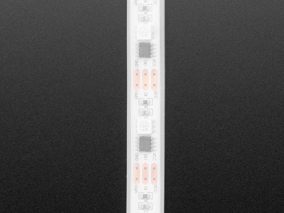 Adafruit NeoPixel UV LED Strip with 32 LED/m (White PCB - 1M) by Adafruit - The Pi Hut