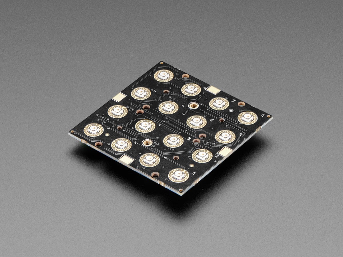 Adafruit NeoTrellis RGB Driver PCB for 4x4 Keypad by Adafruit - The Pi Hut
