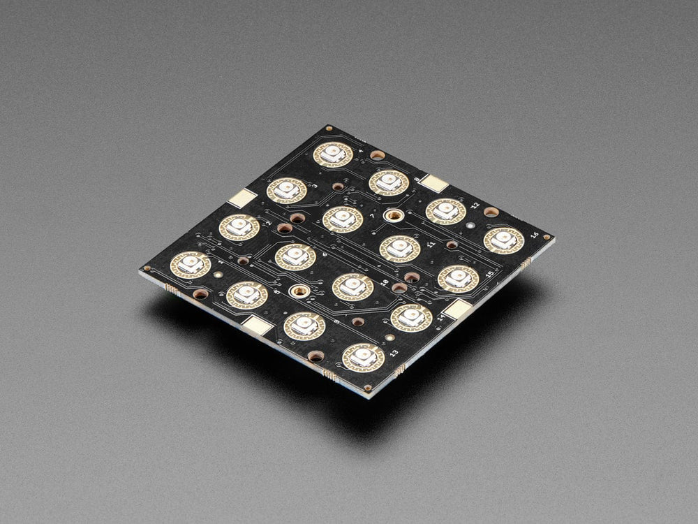 Adafruit NeoTrellis RGB Driver PCB for 4x4 Keypad by Adafruit - The Pi Hut
