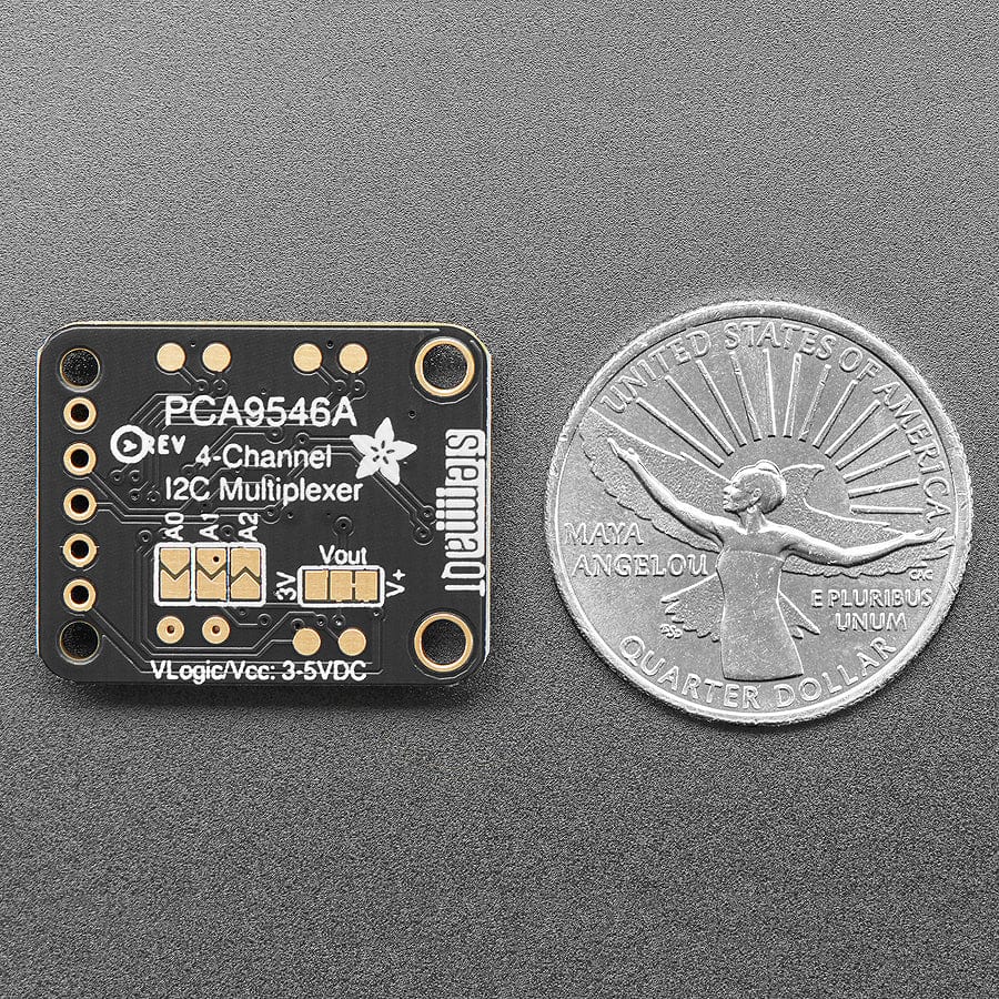 Adafruit PCA9546 4-Channel STEMMA QT / Qwiic I2C Multiplexer - TCA9546A Compatible by Adafruit - The Pi Hut