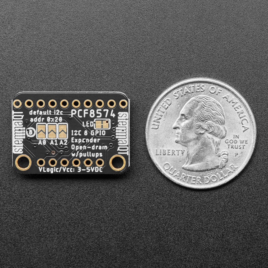 Adafruit PCF8574 I2C GPIO Expander Breakout - STEMMA QT / Qwiic by Adafruit - The Pi Hut