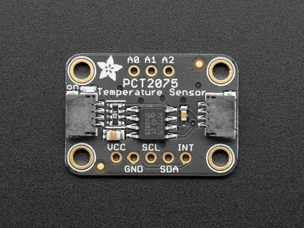Adafruit PCT2075 Temperature Sensor - STEMMA QT / Qwiic by Adafruit - The Pi Hut