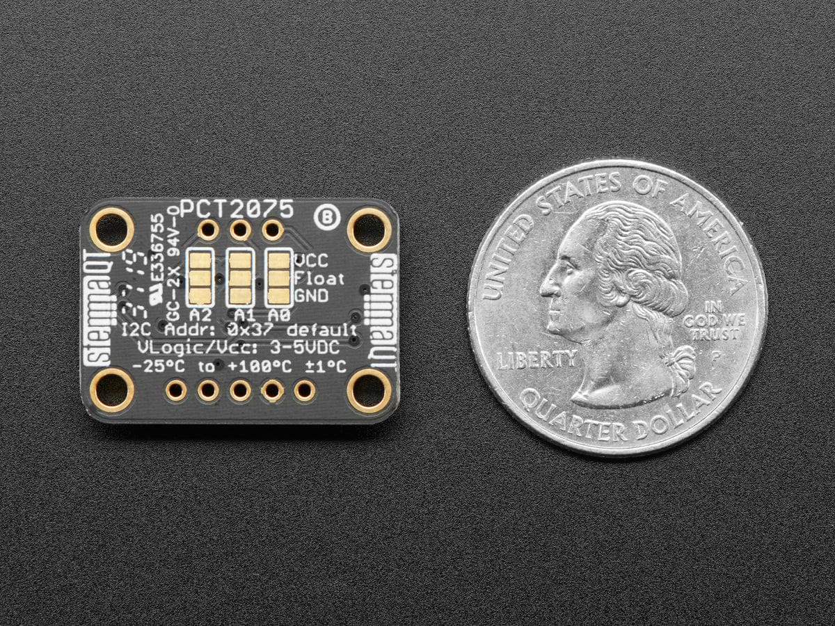 Adafruit PCT2075 Temperature Sensor - STEMMA QT / Qwiic by Adafruit - The Pi Hut
