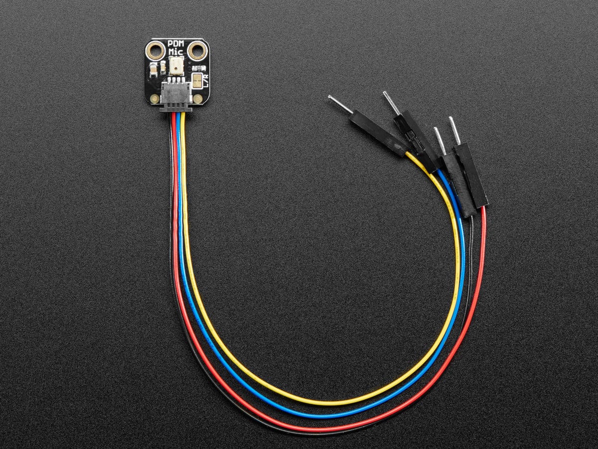Adafruit PDM Microphone Breakout with JST SH Connector by Adafruit - The Pi Hut
