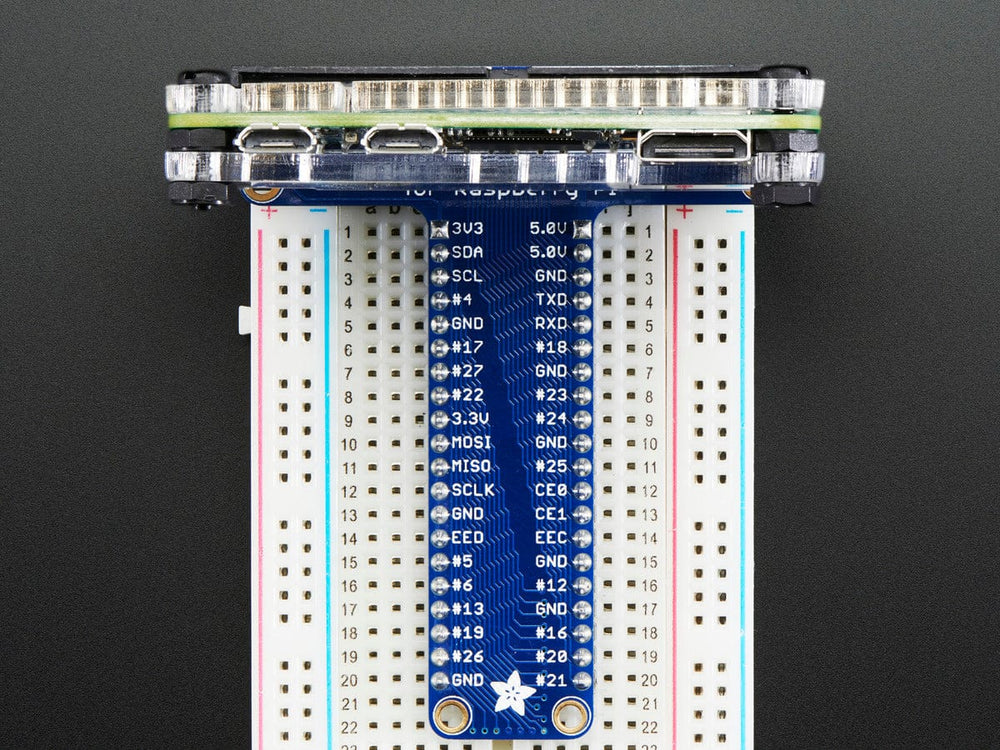 Adafruit Pi Protector for Raspberry Pi Model Zero by Adafruit - The Pi Hut