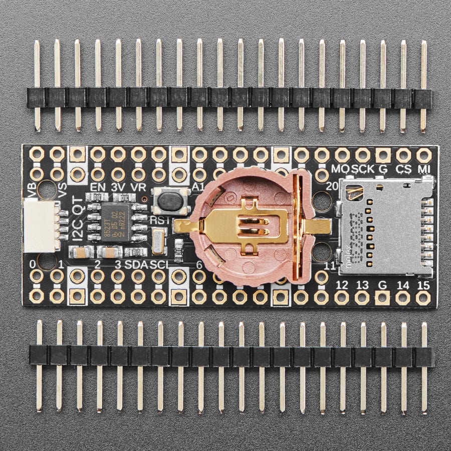 Adafruit PiCowbell Adalogger for Pico - MicroSD, RTC & STEMMA QT - The Pi Hut