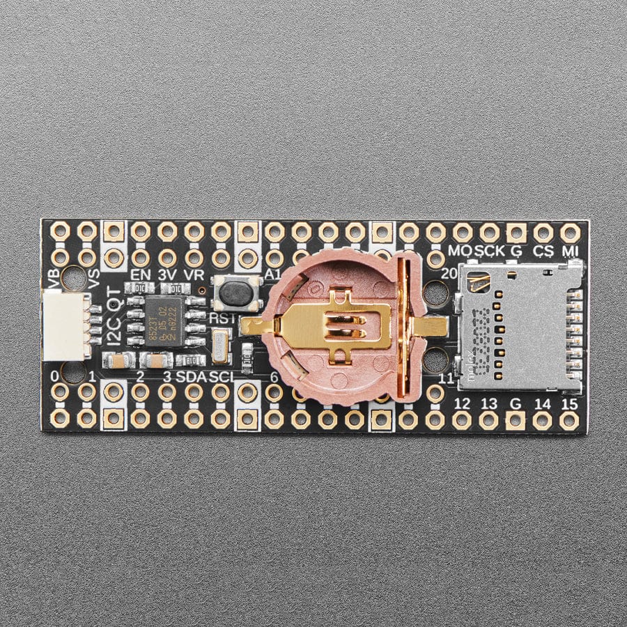 Adafruit PiCowbell Adalogger for Pico - MicroSD, RTC & STEMMA QT by Adafruit - The Pi Hut