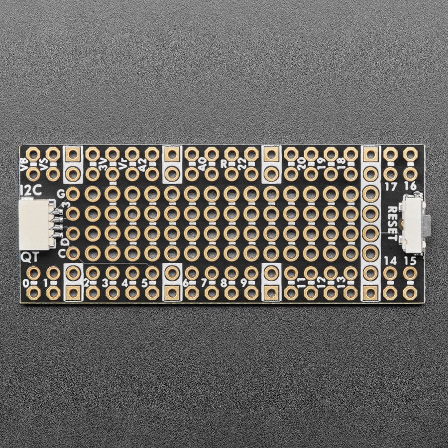 Adafruit PiCowbell Proto for Pico - Reset Button & STEMMA QT by Adafruit - The Pi Hut