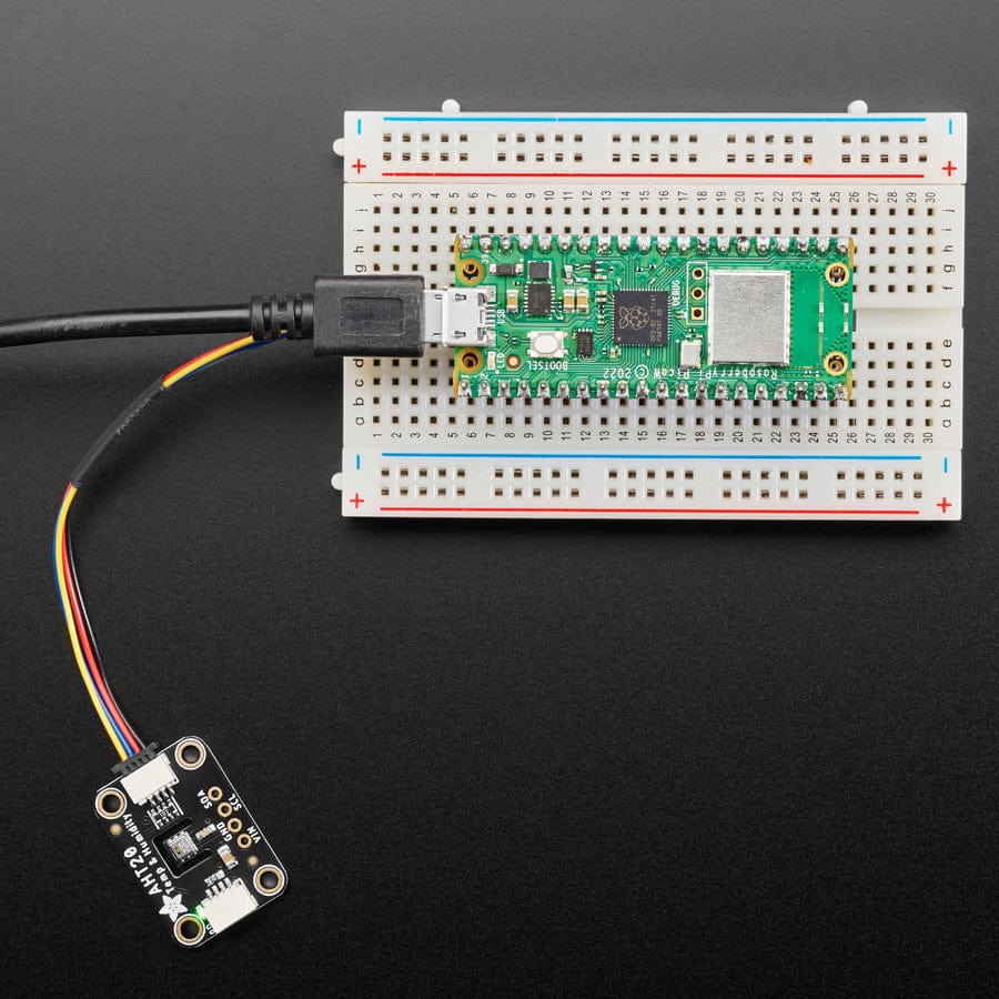 Adafruit PiCowbell Proto for Pico - Reset Button & STEMMA QT by Adafruit - The Pi Hut
