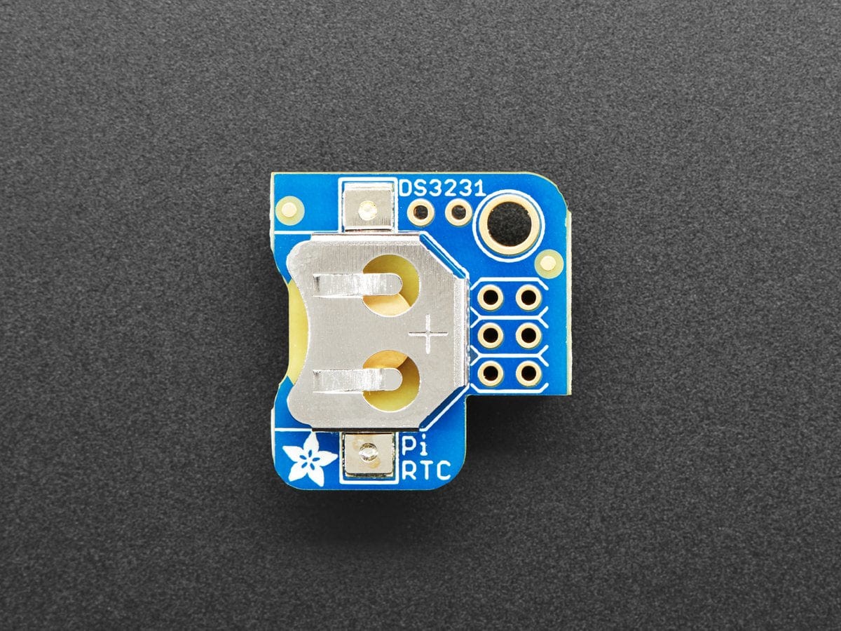 Adafruit PiRTC - Precise DS3231 Real Time Clock for Raspberry Pi by Adafruit - The Pi Hut