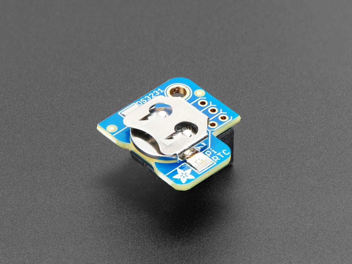 Adafruit PiRTC - Precise DS3231 Real Time Clock for Raspberry Pi by Adafruit - The Pi Hut