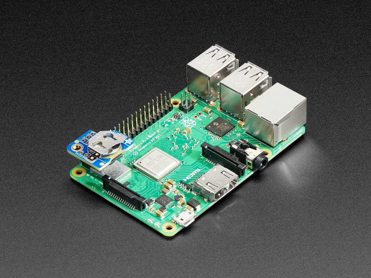 Adafruit PiRTC - Precise DS3231 Real Time Clock for Raspberry Pi by Adafruit - The Pi Hut