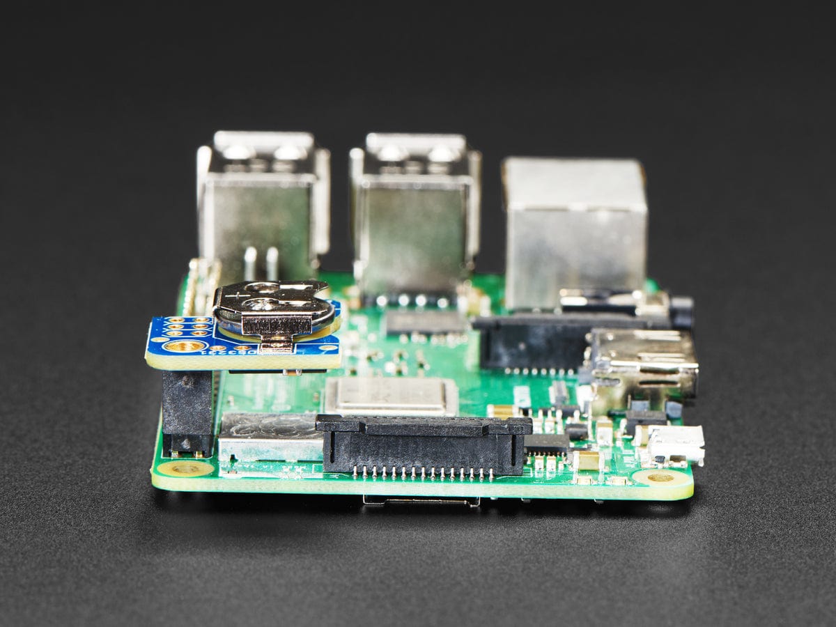 Adafruit PiRTC - Precise DS3231 Real Time Clock for Raspberry Pi by Adafruit - The Pi Hut