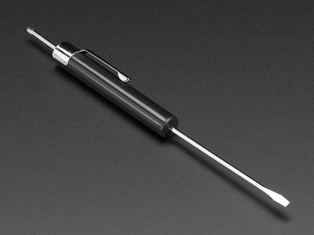 Adafruit Pocket Screwdriver - Black by Adafruit - The Pi Hut