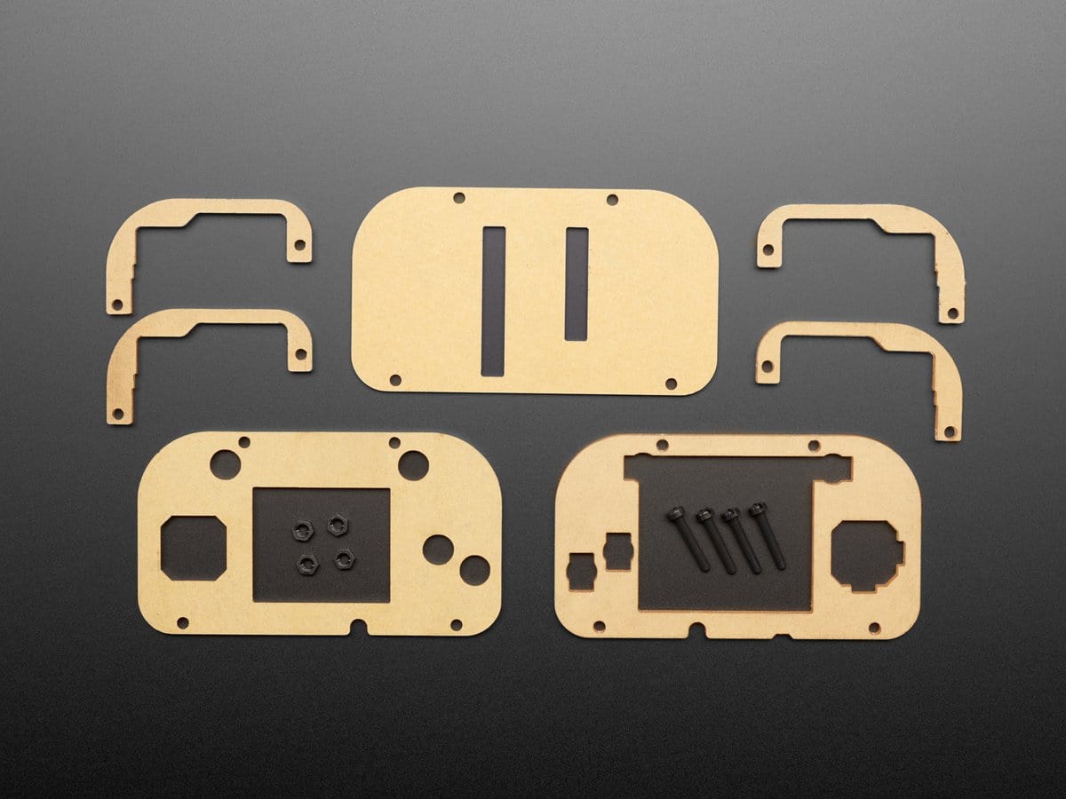 Adafruit PyGamer Acrylic Enclosure Kit by Adafruit - The Pi Hut