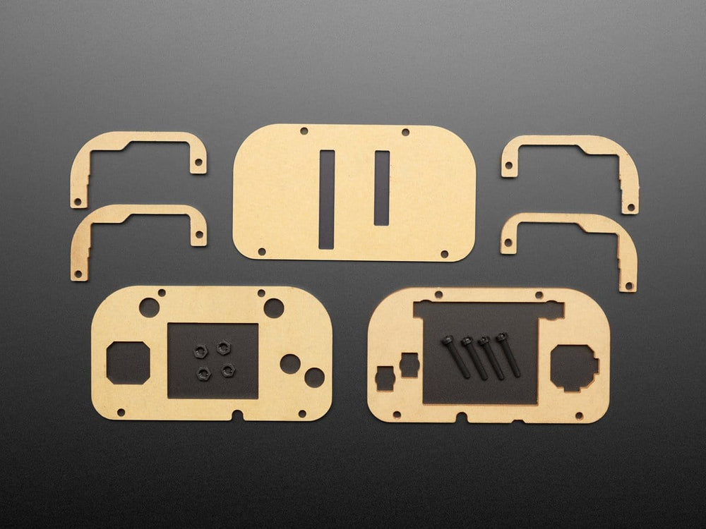 Adafruit PyGamer Acrylic Enclosure Kit by Adafruit - The Pi Hut