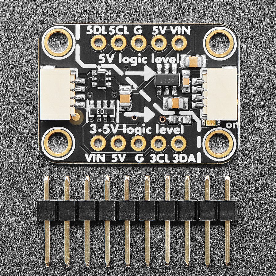Adafruit QT 3V to 5V Level Booster Breakout - STEMMA QT / Qwiic by Adafruit - The Pi Hut