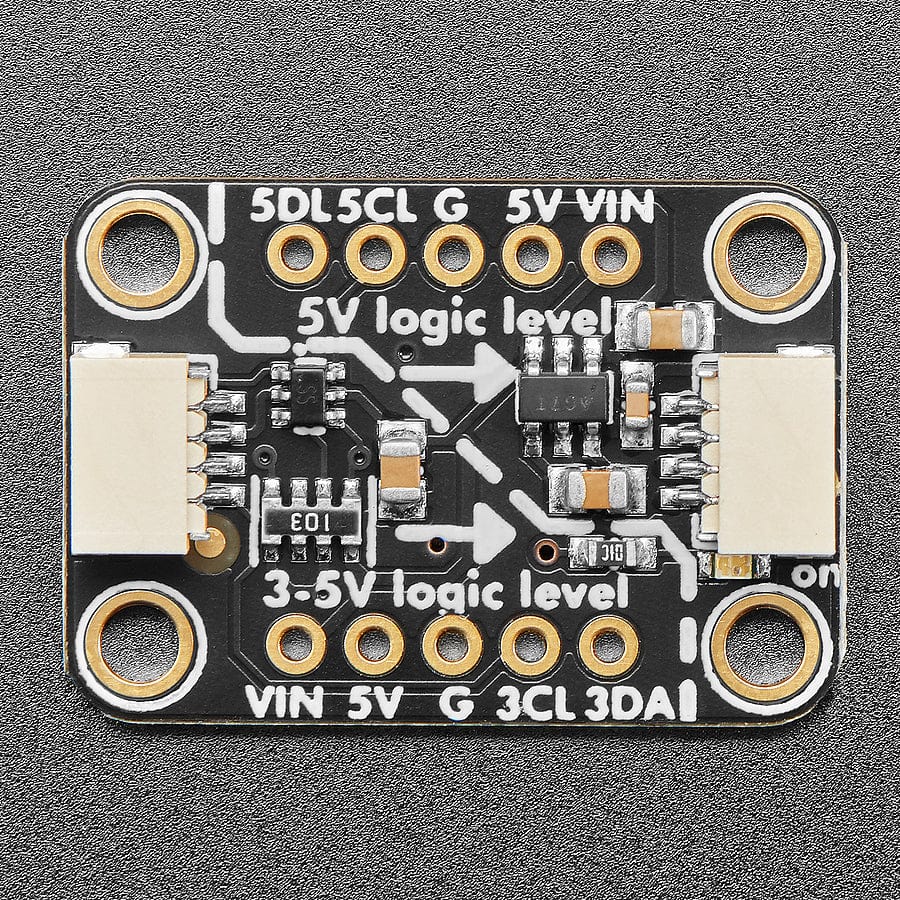 Adafruit QT 3V to 5V Level Booster Breakout - STEMMA QT / Qwiic by Adafruit - The Pi Hut