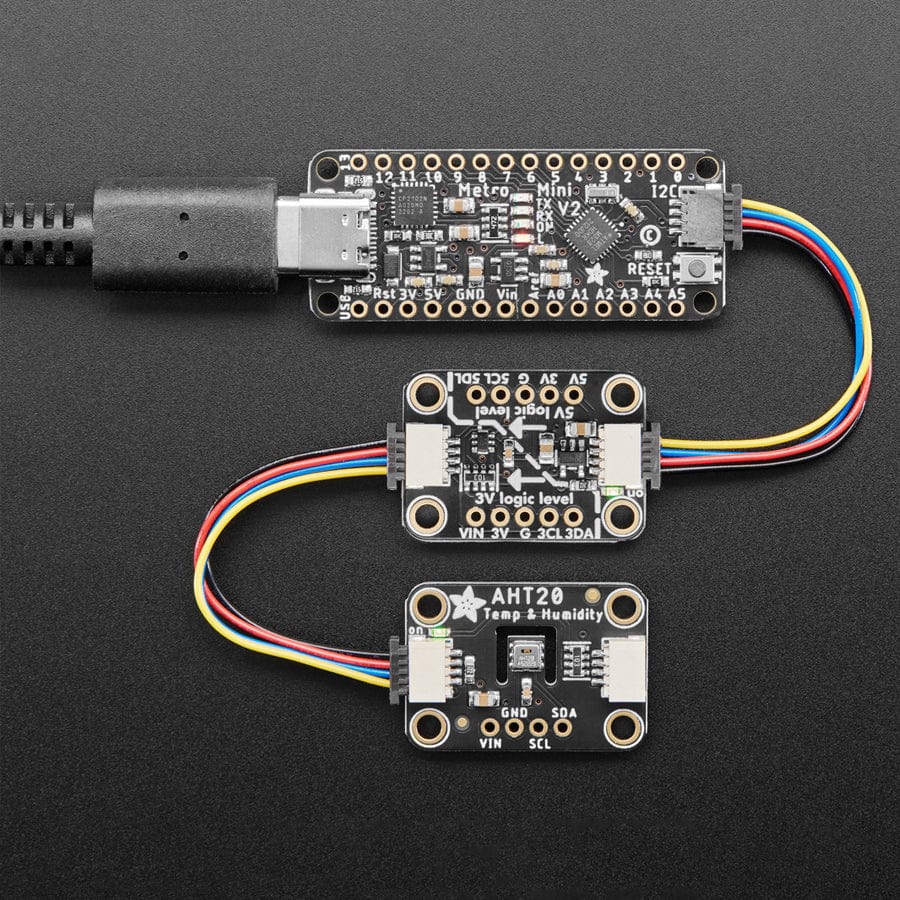 Adafruit QT 5V to 3V Level Shifter Breakout - STEMMA QT / Qwiic by Adafruit - The Pi Hut