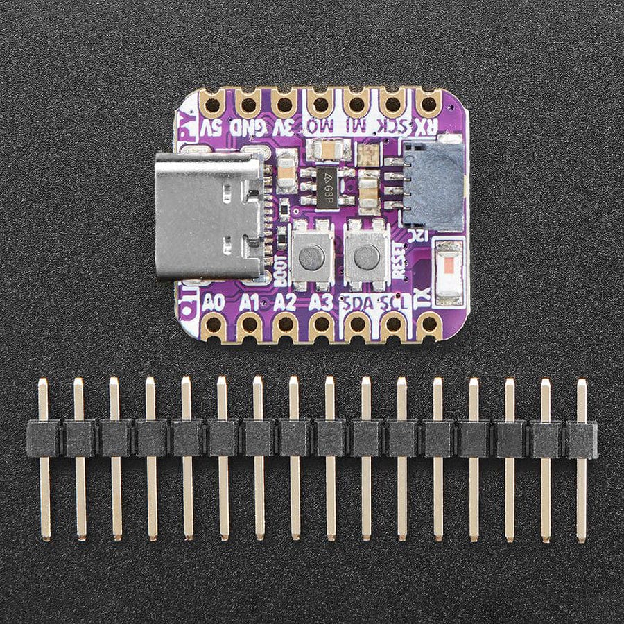 Adafruit QT Py ESP32-C3 WiFi Dev Board with STEMMA QT by Adafruit - The Pi Hut