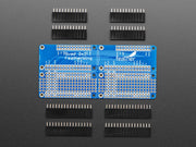 Adafruit Quad 2x2 FeatherWing Kit with Headers - The Pi Hut