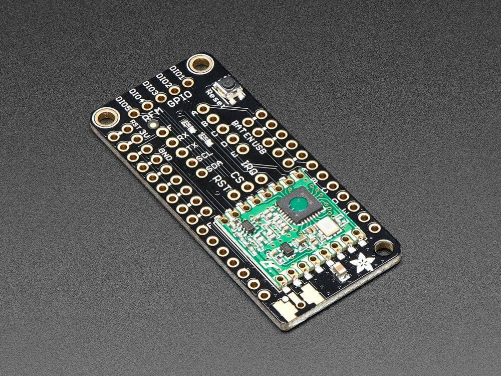 Adafruit Radio FeatherWing - RFM69HCW 900MHz (RadioFruit) by Adafruit - The Pi Hut