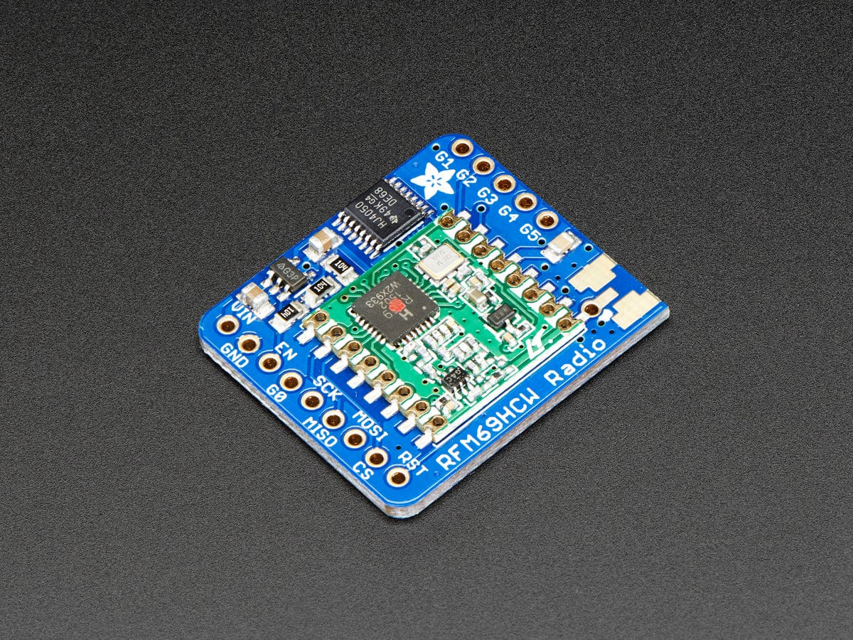 Adafruit RFM69HCW Transceiver Radio Breakout - 433 MHz (RadioFruit) by Adafruit - The Pi Hut