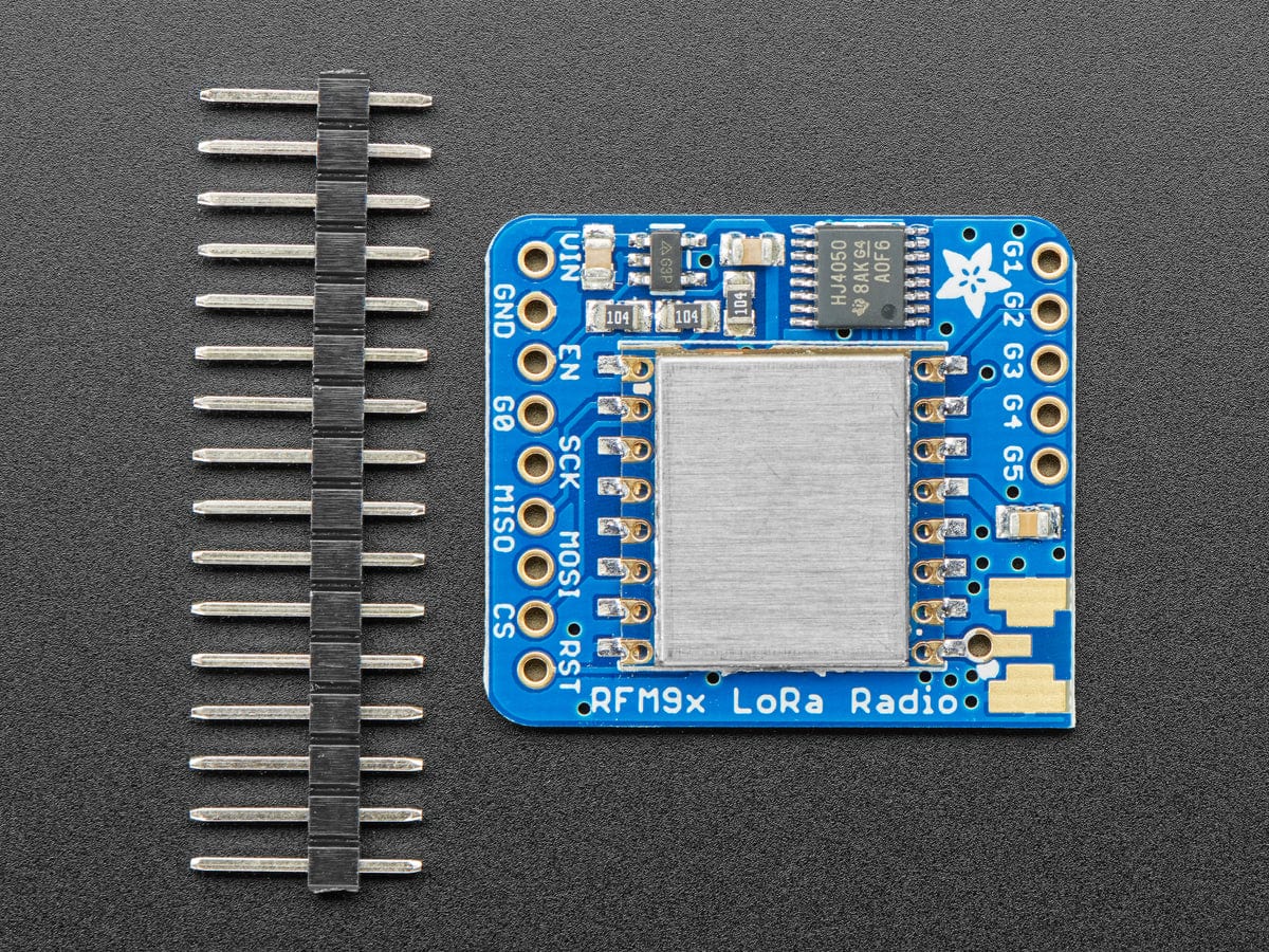 Adafruit RFM96W LoRa Radio Transceiver Breakout - 433 MHz (RadioFruit) by Adafruit - The Pi Hut