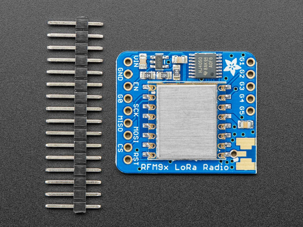 Adafruit RFM96W LoRa Radio Transceiver Breakout - 433 MHz (RadioFruit) by Adafruit - The Pi Hut