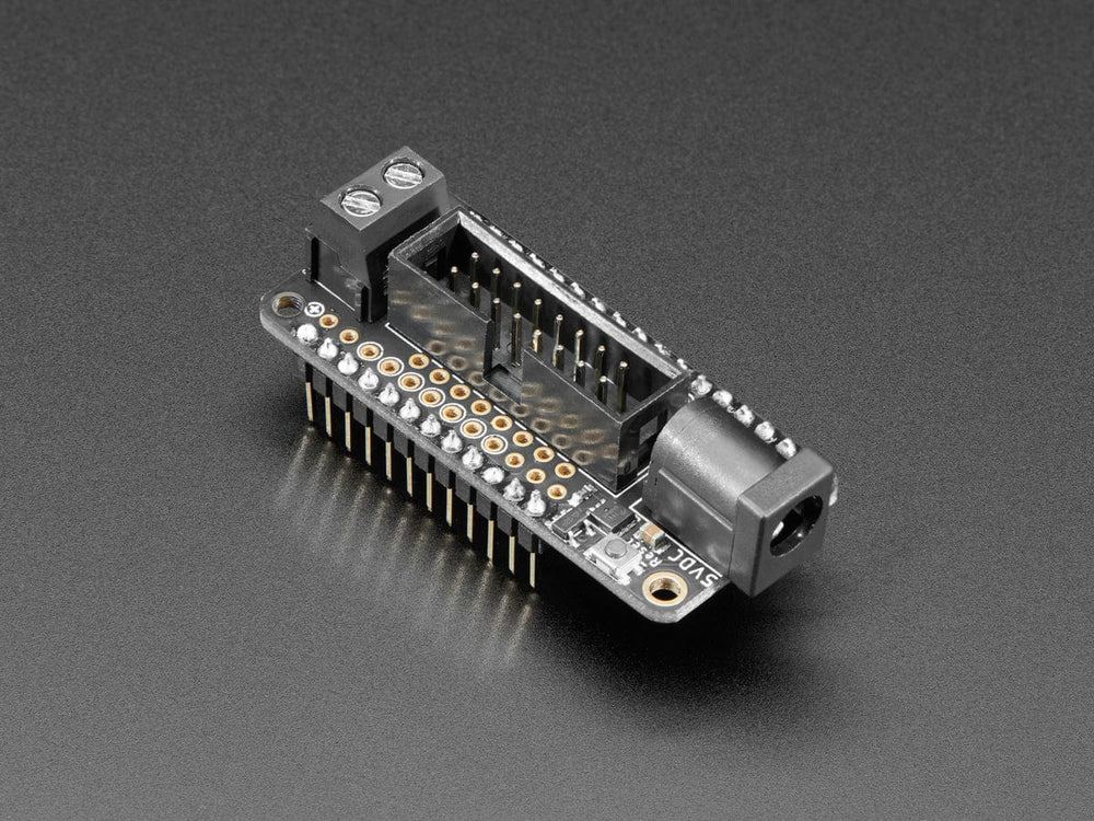 Adafruit RGB Matrix FeatherWing Kit - for nRF52840 Feathers by Adafruit - The Pi Hut