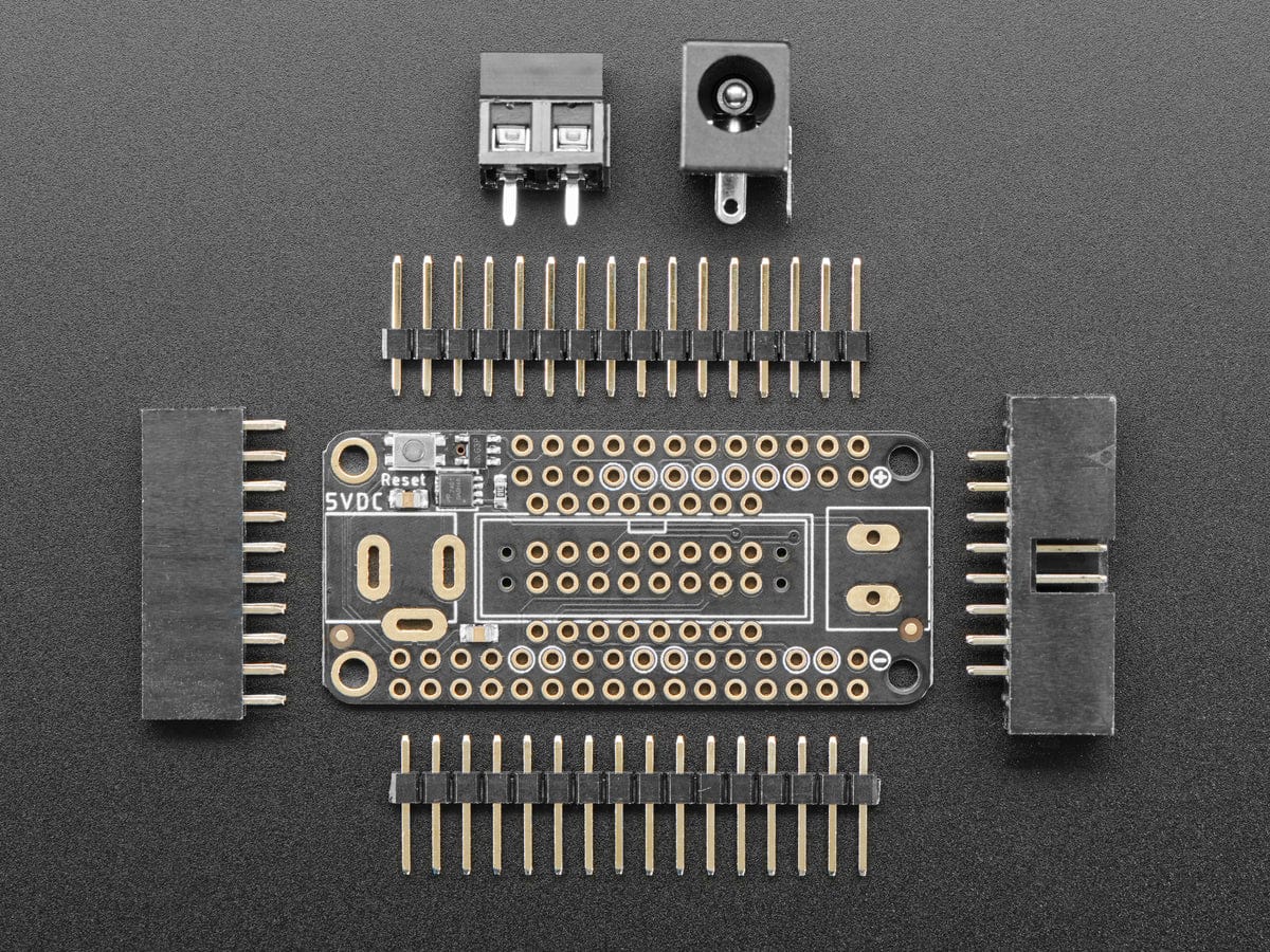 Adafruit RGB Matrix FeatherWing Kit - for nRF52840 Feathers by Adafruit - The Pi Hut