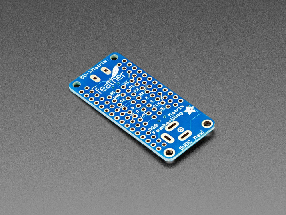 Adafruit RGB Matrix Featherwing Kit (For RP2040, M0 and M4 Feathers) by Adafruit - The Pi Hut