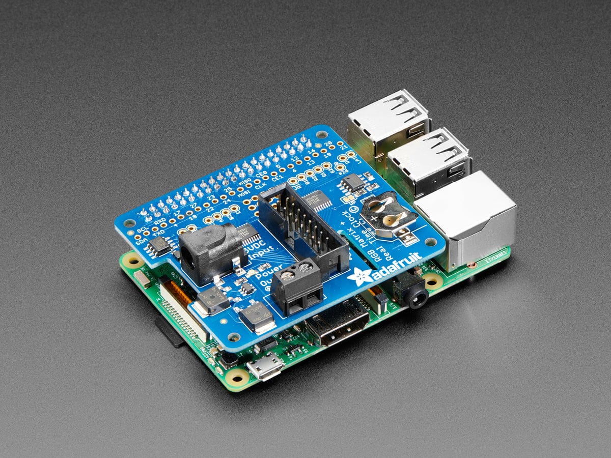 Adafruit RGB Matrix HAT + RTC for Raspberry Pi - Mini Kit by Adafruit - The Pi Hut