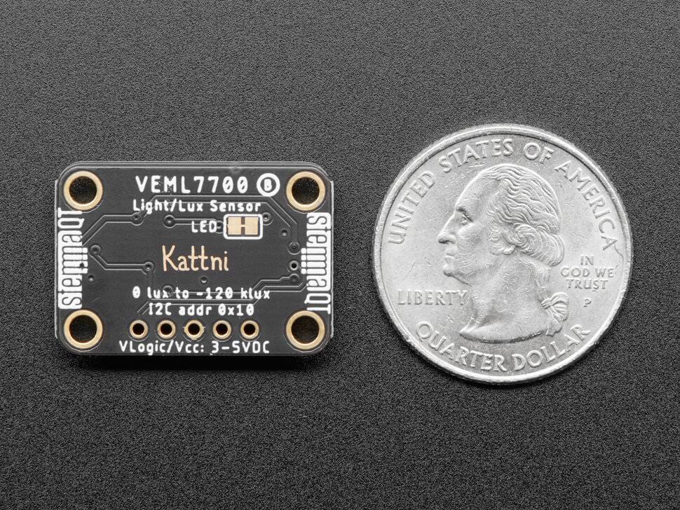 Adafruit Right Angle VEML7700 Lux Sensor - I2C Light Sensor - STEMMA QT / Qwiic by Adafruit - The Pi Hut