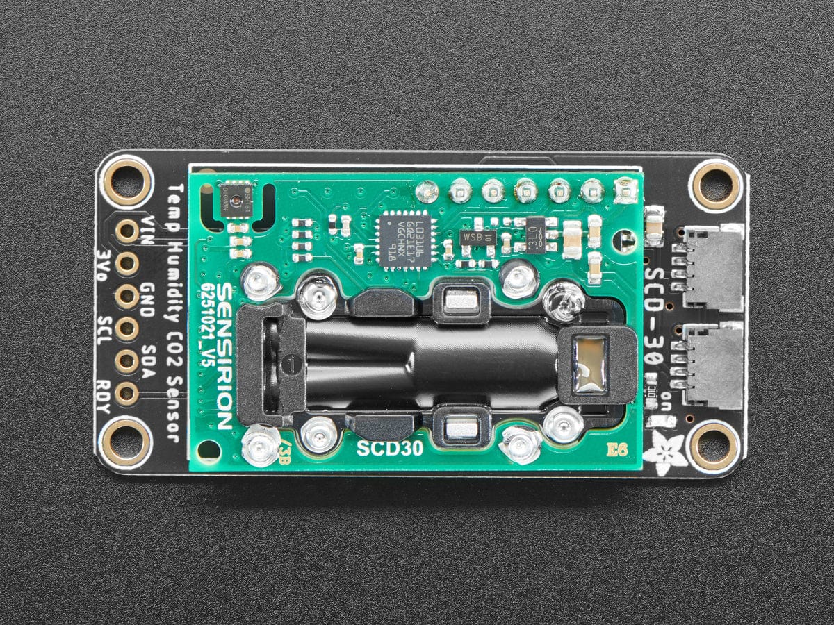 Adafruit SCD-30 - NDIR CO2 Temperature and Humidity Sensor (STEMMA QT / Qwiic) by Adafruit - The Pi Hut