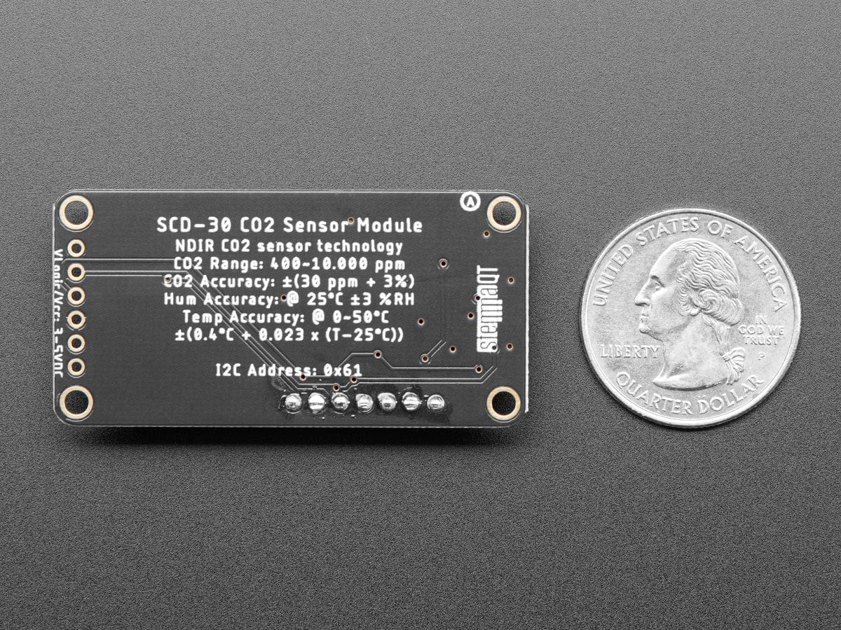 Adafruit SCD-30 - NDIR CO2 Temperature and Humidity Sensor (STEMMA QT / Qwiic) by Adafruit - The Pi Hut