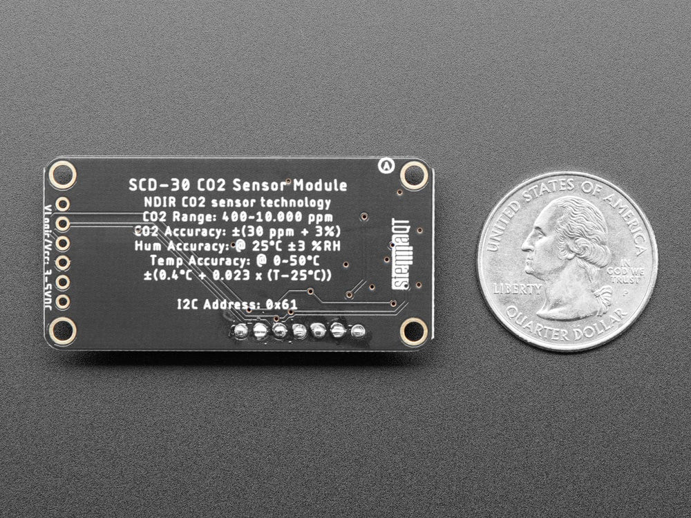 Adafruit SCD-30 - NDIR CO2 Temperature and Humidity Sensor (STEMMA QT / Qwiic) by Adafruit - The Pi Hut
