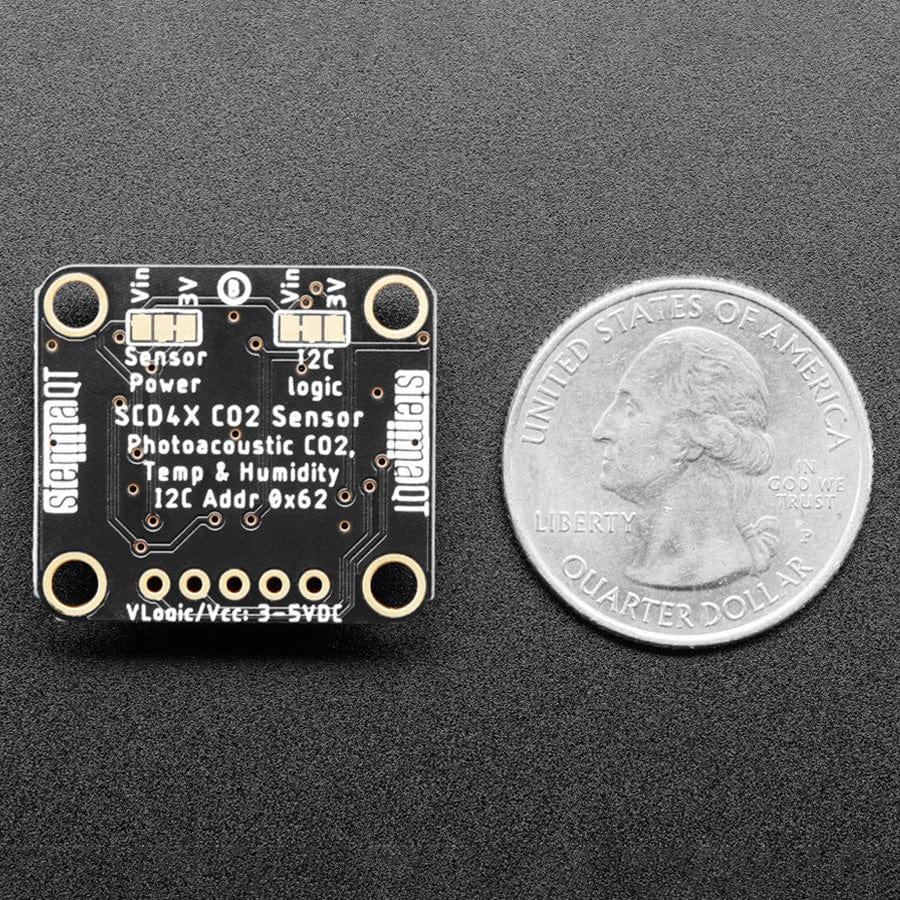 Adafruit SCD-41 - True CO2 Temperature and Humidity Sensor - STEMMA QT / Qwiic by Adafruit - The Pi Hut