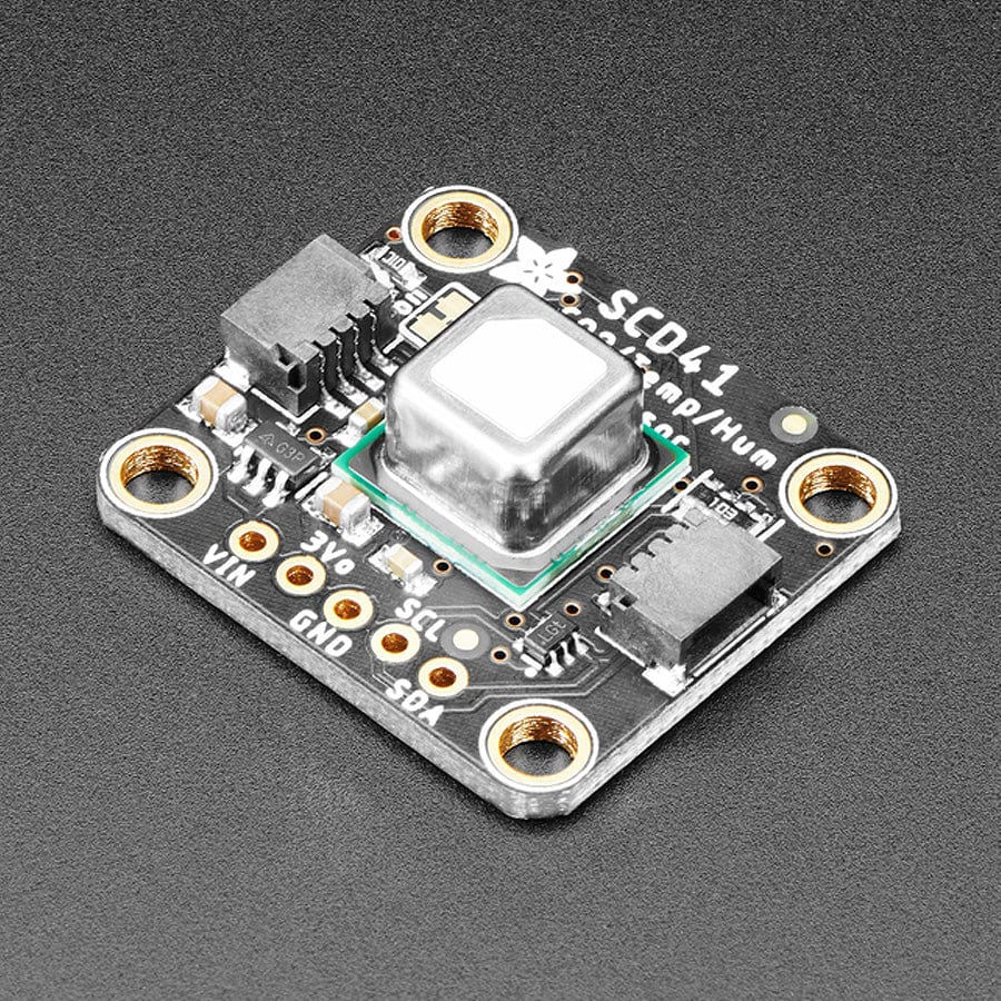 Adafruit SCD-41 - True CO2 Temperature and Humidity Sensor - STEMMA QT / Qwiic by Adafruit - The Pi Hut