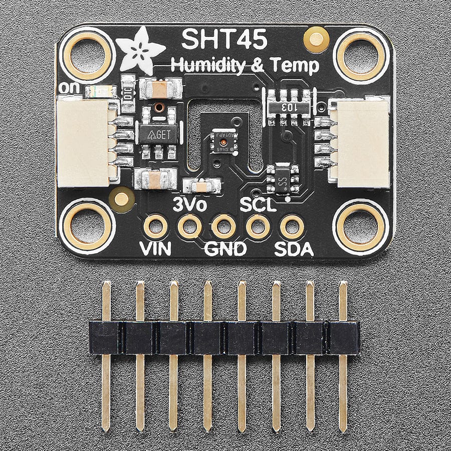 Adafruit Sensirion SHT45 Precision Temperature & Humidity Sensor - STEMMA QT / Qwiic by Adafruit - The Pi Hut