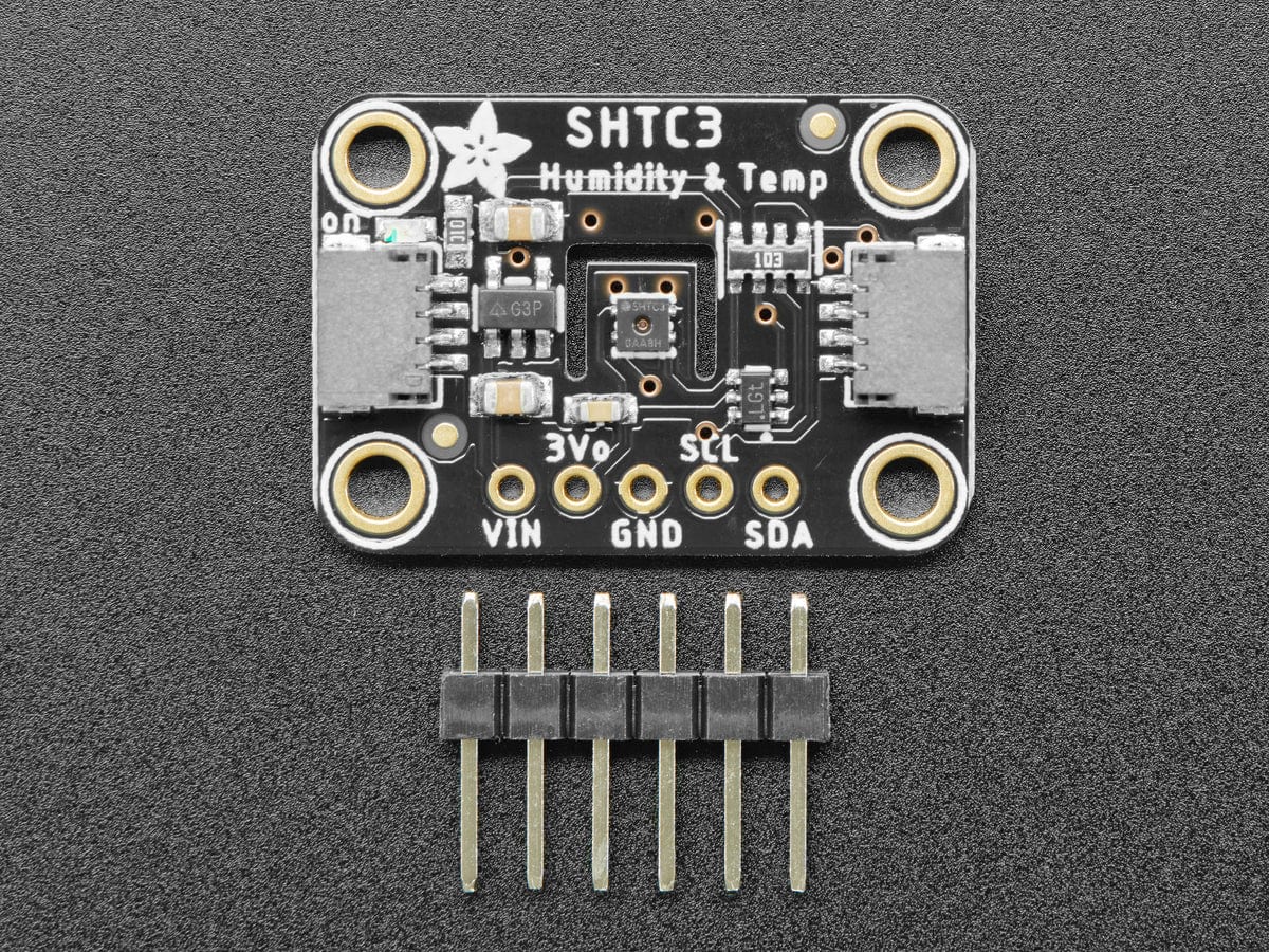 Adafruit Sensirion SHTC3 Temperature & Humidity Sensor (STEMMA QT / Qwiic) by Adafruit - The Pi Hut