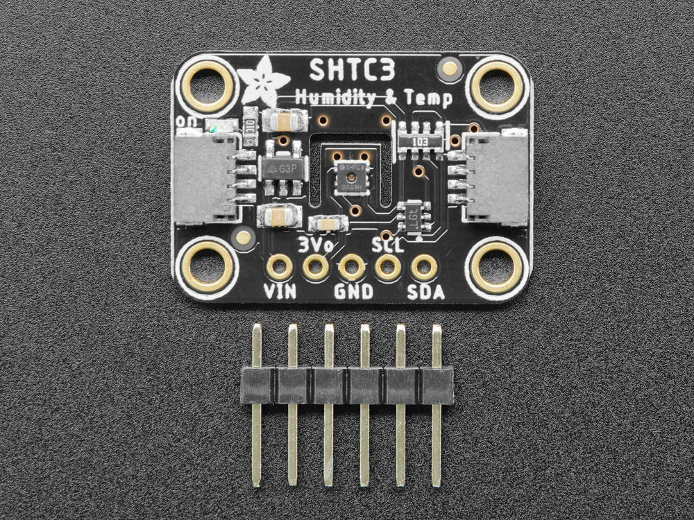 Adafruit Sensirion SHTC3 Temperature & Humidity Sensor (STEMMA QT / Qwiic) by Adafruit - The Pi Hut