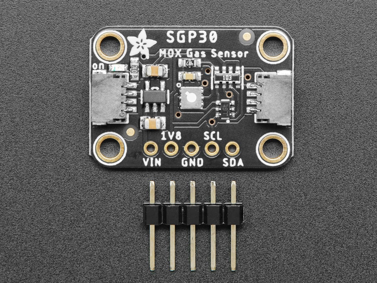 Adafruit SGP30 Air Quality Sensor Breakout - VOC and eCO2 (STEMMA QT / Qwiic) by Adafruit - The Pi Hut