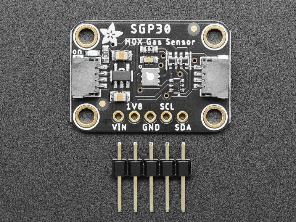 Adafruit SGP30 Air Quality Sensor Breakout - VOC and eCO2 (STEMMA QT / Qwiic) by Adafruit - The Pi Hut